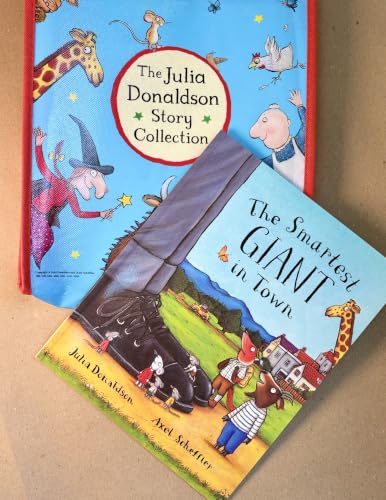 Image of Julia Donaldson 10 Book Box Set - Includes The Gruffalo, Room on the Broom, The Snail and the Whale, The Gruffalo's Child, The Paper Dolls, Tyrannosaurus Drip, Cave Baby, Monkey Puzzle, What the Ladybird Heard, and The Troll