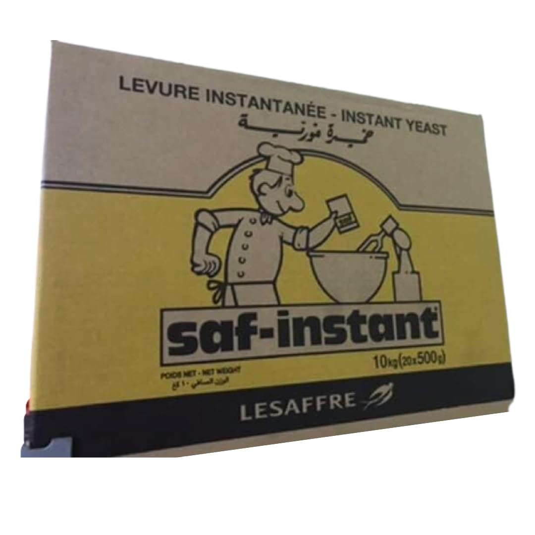 SAF Gold Yeast 20X500g Case | Lesaffre Osmotolerant Yeast | for Sweet & Enriched Doughs