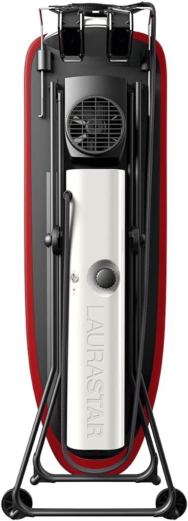 Laurastar Go Plus ironing system folded for storage