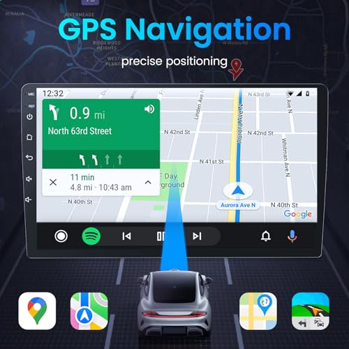 Image of Car Radio for Ford F150 2004-2008: 7'' Touch Screen Car Stereo with Wireless CarPlay & Android Auto Bluetooth WiFi GPS FM RDS SWC Backup Camera