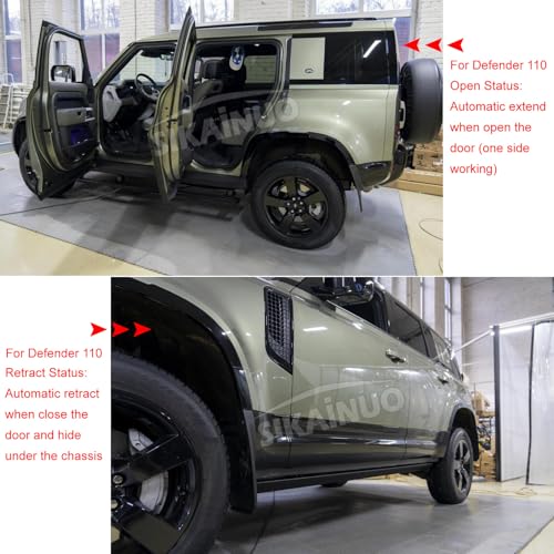 Estribos eléctricos retractiles para Defender 110 2023+ miniatura 3