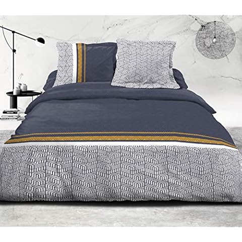 Home Linge Passion Housse de Couette 3 Pièces Cover