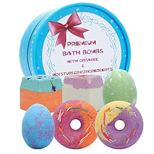 Lyeiaa Badbommen, cadeauset, badballen, luxe cadeaus voor vrouwen, vriendin, moeder, perfect cadeau voor verjaardag, Kerstmis, Nieuwjaar, Valentijnsdag, jubileum