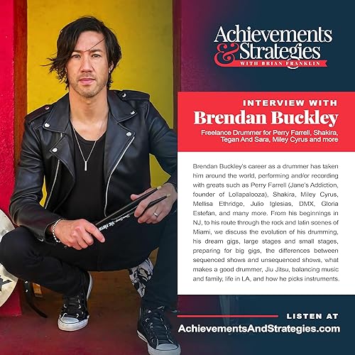 EP 15: Brendan Buckley &mdash; Drummer for Perry Farrell, Shakira, Miley Cyrus, and many more. Podcast Por  arte de portada