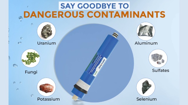 Orvino® 80 GPD RO Service Kit with High TDS Membrane (Up to 1500