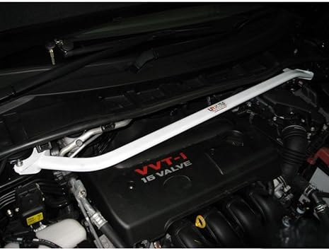 Ultra Racing 2-Points Front Strut Tower Brace Bar for T. COROLLA E140 1.8 2.0 06-12 / E170 1.8 2.0 13-18 2WD UR-TW2-521*