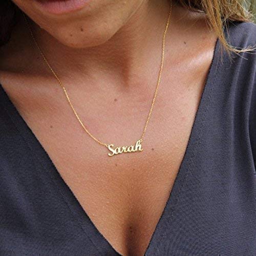 Personalized Gold Filled Name Necklace 