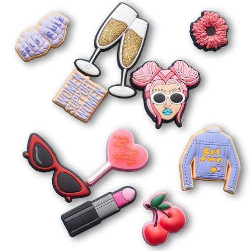 Image of Crocs Jibbitz 5-Pack Trendy Shoe Charms | Jibbitz for Crocs