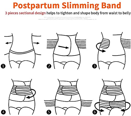 Faja lumbar postnatal talla Large 3 piezas miniatura 2
