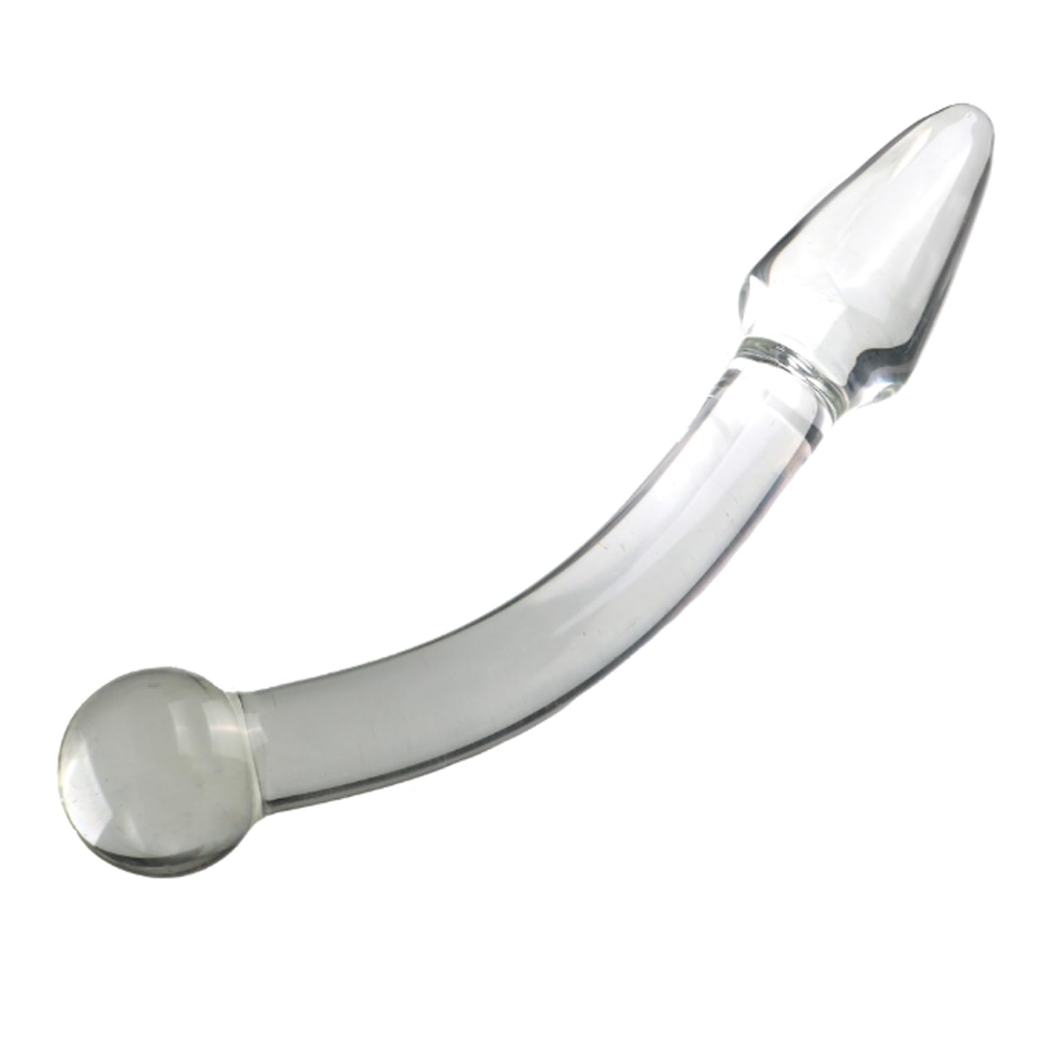 Anal Toys Glass Dildo Adult Sex Toys for Couples Anal Butt Plug Monster Dildo for Women Clear Realistic