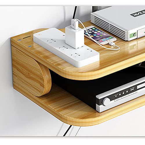 Étagère flottante sans perforation pour décodeur et console - 8