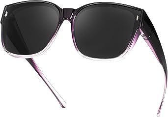 Myiaur Oversized Fit Over Sunglasses for Women Polarised UV400 Protection | Trendy Wear Over Glasses, Sunglasses for Driving Outdoors