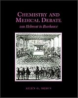 Chemistry and Medical Debate 0881352926 Book Cover
