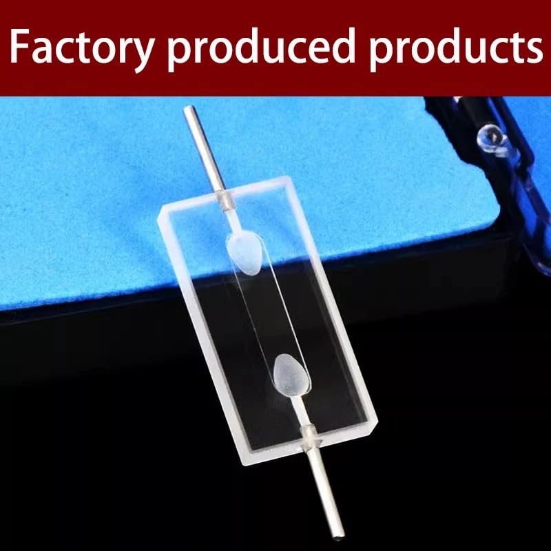 0.1mm Quartz Counting Cell Cuvette - Integrated Quartz Counter for Flow Colorimetric Analysis - 8µL Bonding Process Test Tube