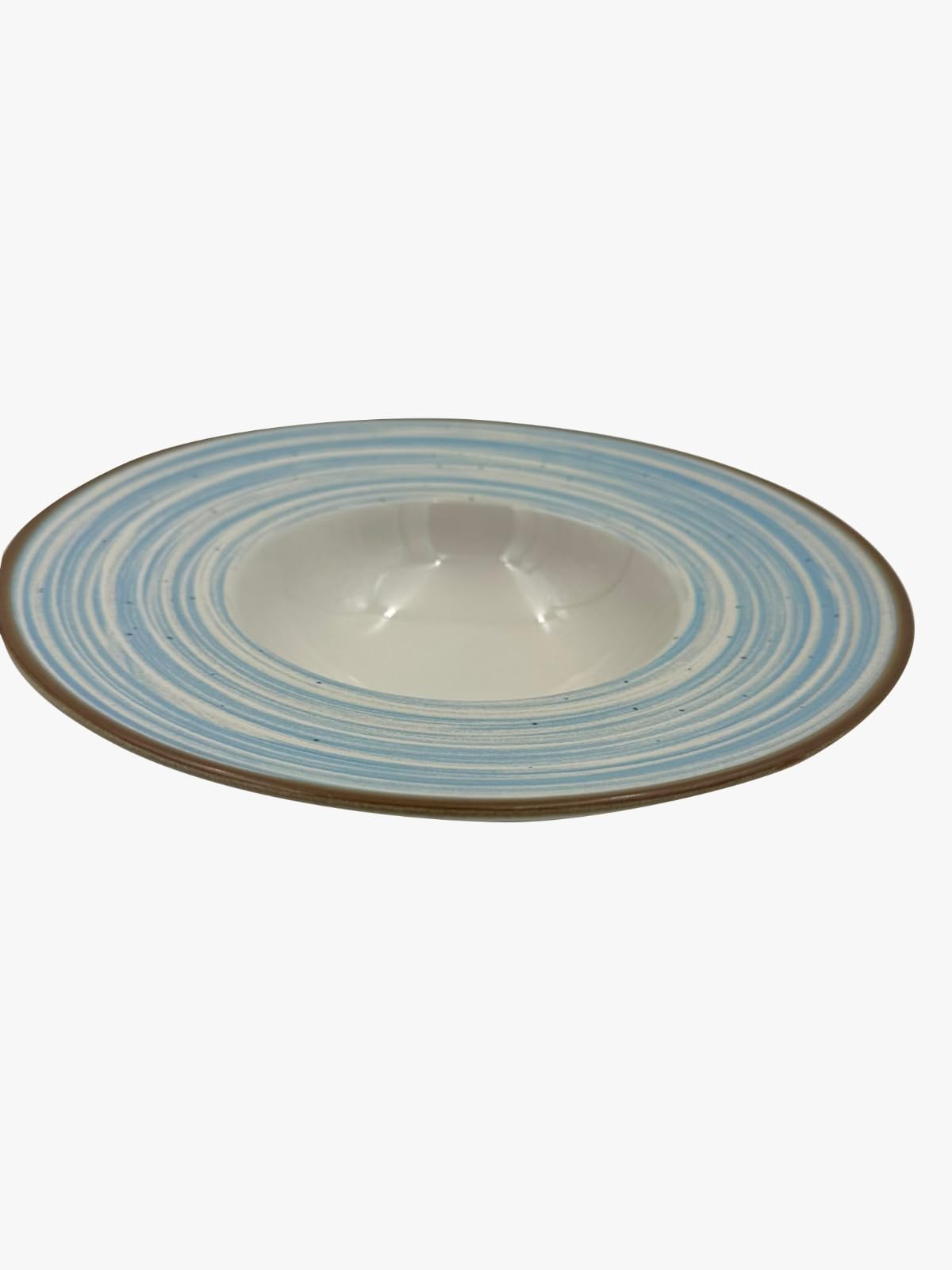 METRO Professional Plato Para Pasta Madleen, Cerámica de Gres, Ø 28 cm, Azul, 6 unidades