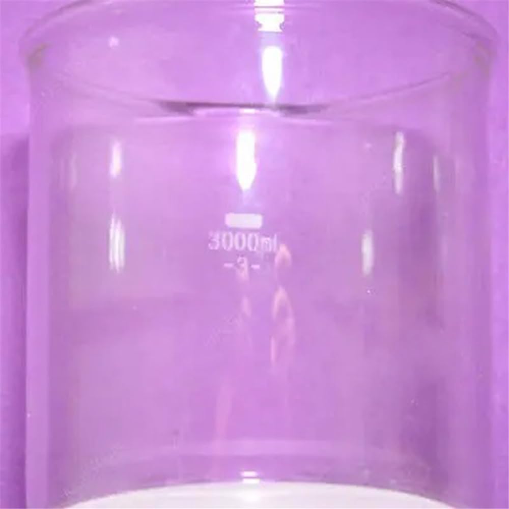 Imbuto in vetro da 3000 ml con porosità 3#, tubo a goccia dritta Attrezzature da laboratorio