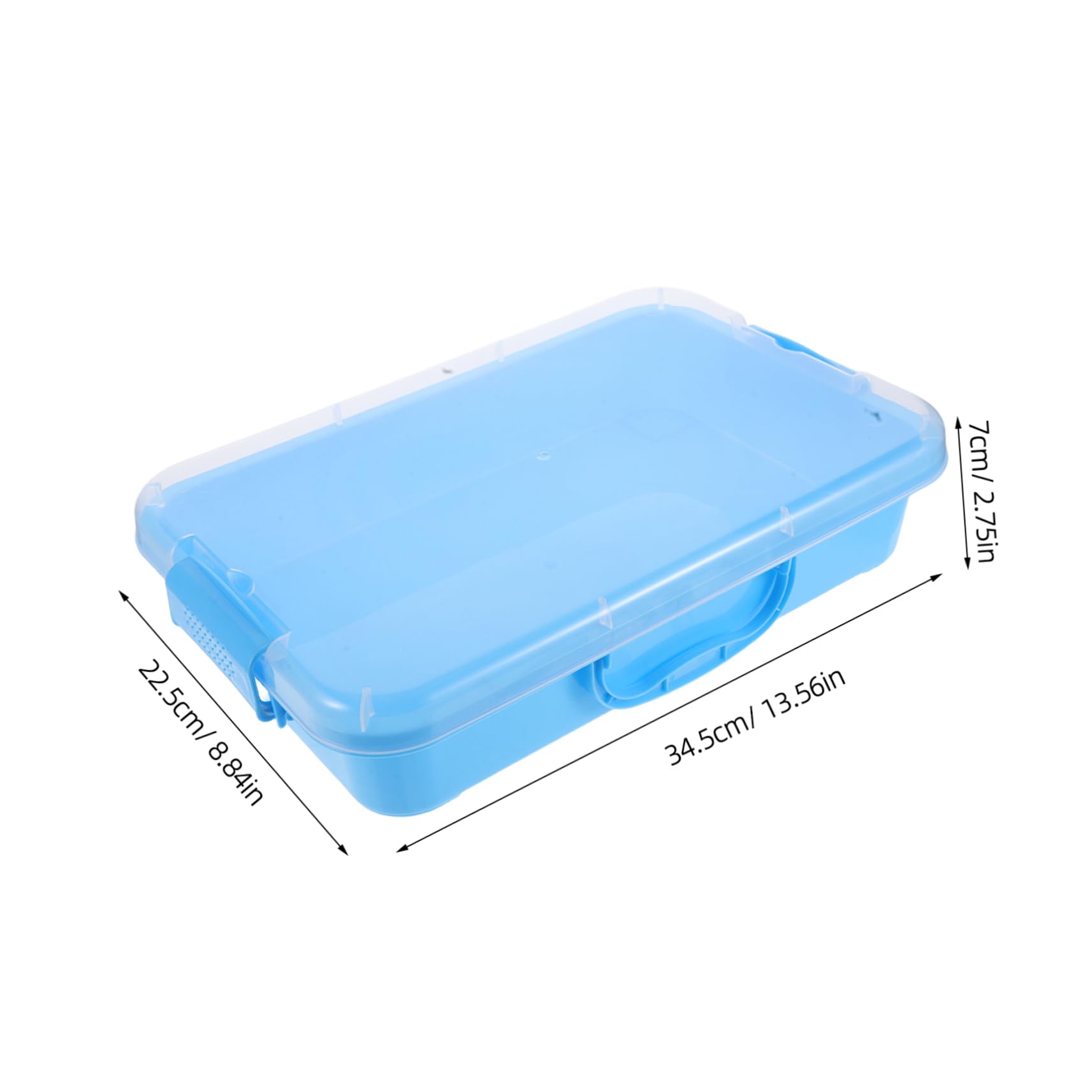 VICASKY Interactive Plastic Boys and Girls Tray Box Lid Encourage Creativity Motor Skills Storage for Toys at Home or Preschool