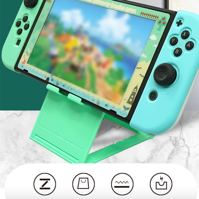 Cocoarm Supporto per Console da Gioco, Portatile per Lite (GREEN)