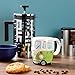 Green Ceramic Shaped Coffee Mug / Cup (VW Camper Van) By Giftbrit