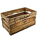 Produktbild Holzkiste Holland 1967 Design Motiv Vintage-Used Design 30x59x35cm braun Weinkisten Landhaus Kolonial