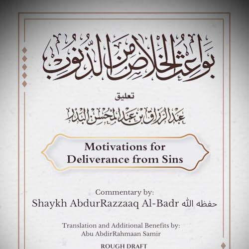 Motivations for Deliverance from Sins Podcast Por Al-Kuttaab As-Salafy arte de portada