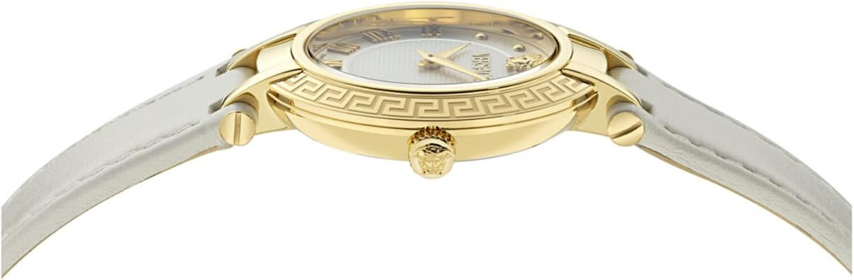 Versace Antlia Leather Watch