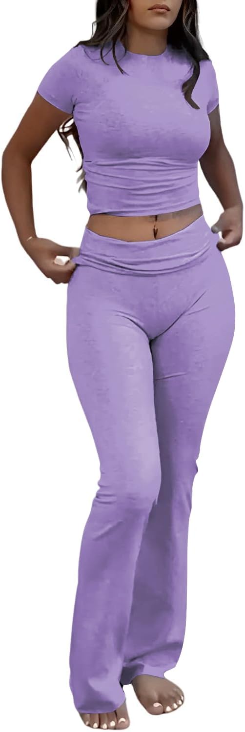 Nimsruc Two Piece Lounge Sets For Women Summer Outfits