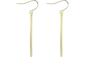 Handmade Gold Bar Earrings: Elevate Your Style with an Earring Essential