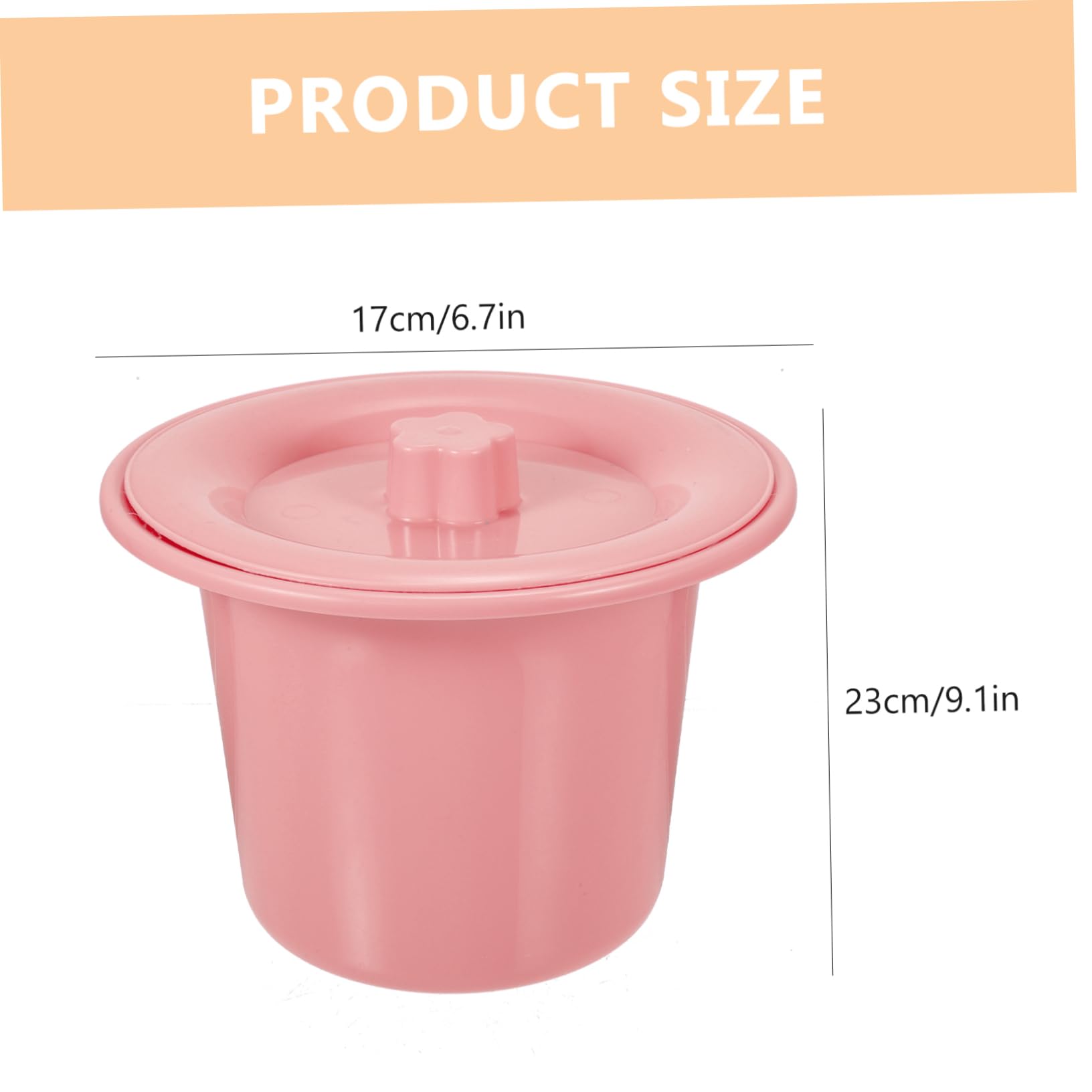 Gatuida 2 Pezzi Sputacchiera Vaso Da Notte Portatile Vasino Per Urina Bambino Vasino Da Campeggio Vaso Da Toilette Vaso Secchio Padella Portatile Brocca Per Urina Notturna