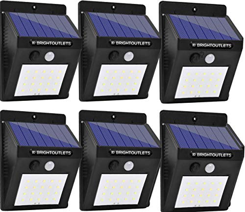 Solar Lights Outdoor Motion Sensor - Light 20 LED Flood Lights for Home