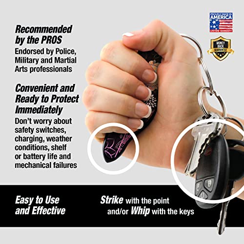 Munio Self Protection Keychain Kubaton, Legal, Can Take On An Airplane, Us Made #TOP1