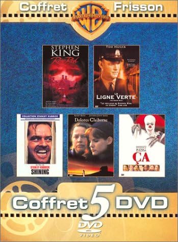 Coffret Frissons 5 DVD - Vol.3 : Rose Red / La Ligne verte / Shining / Dolores Clairbone / Ca