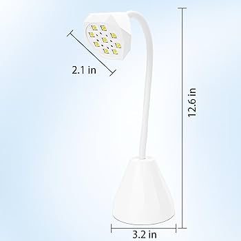 Amazon.com: LED Nail Lamp，27W Mini Cordless Flash Cure Lamp