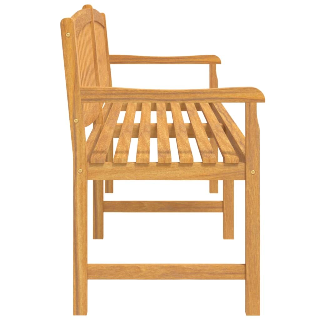 Mobili da esterno in legno massello di teak, 228 x 59,5 x 90 cm, seduta resistente alle intemperie, design elegante per giardino e giardino