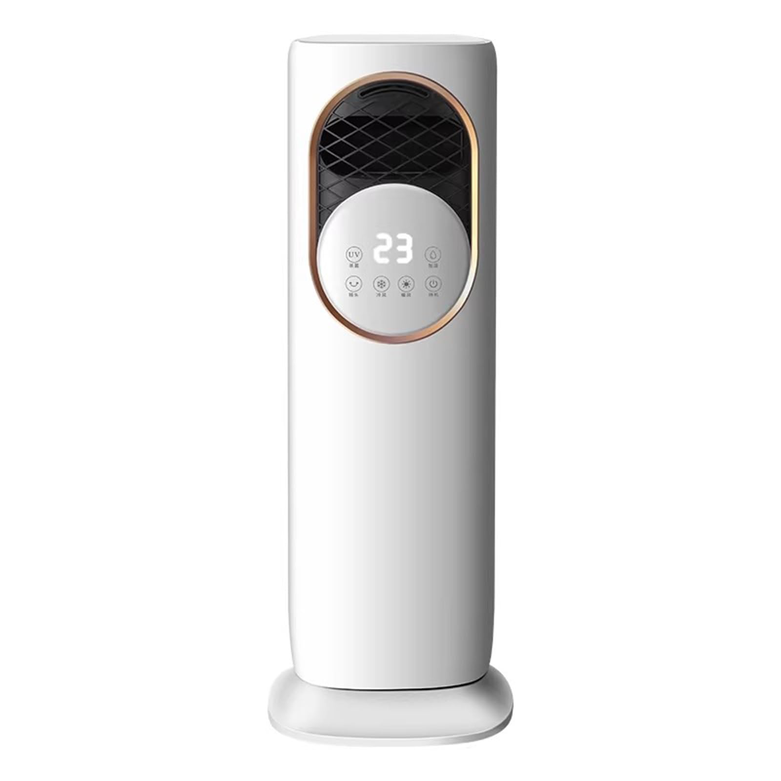 Ventilateur de tour sans lame oscillant 180° avec 5 modes et minuterie programmable 8H