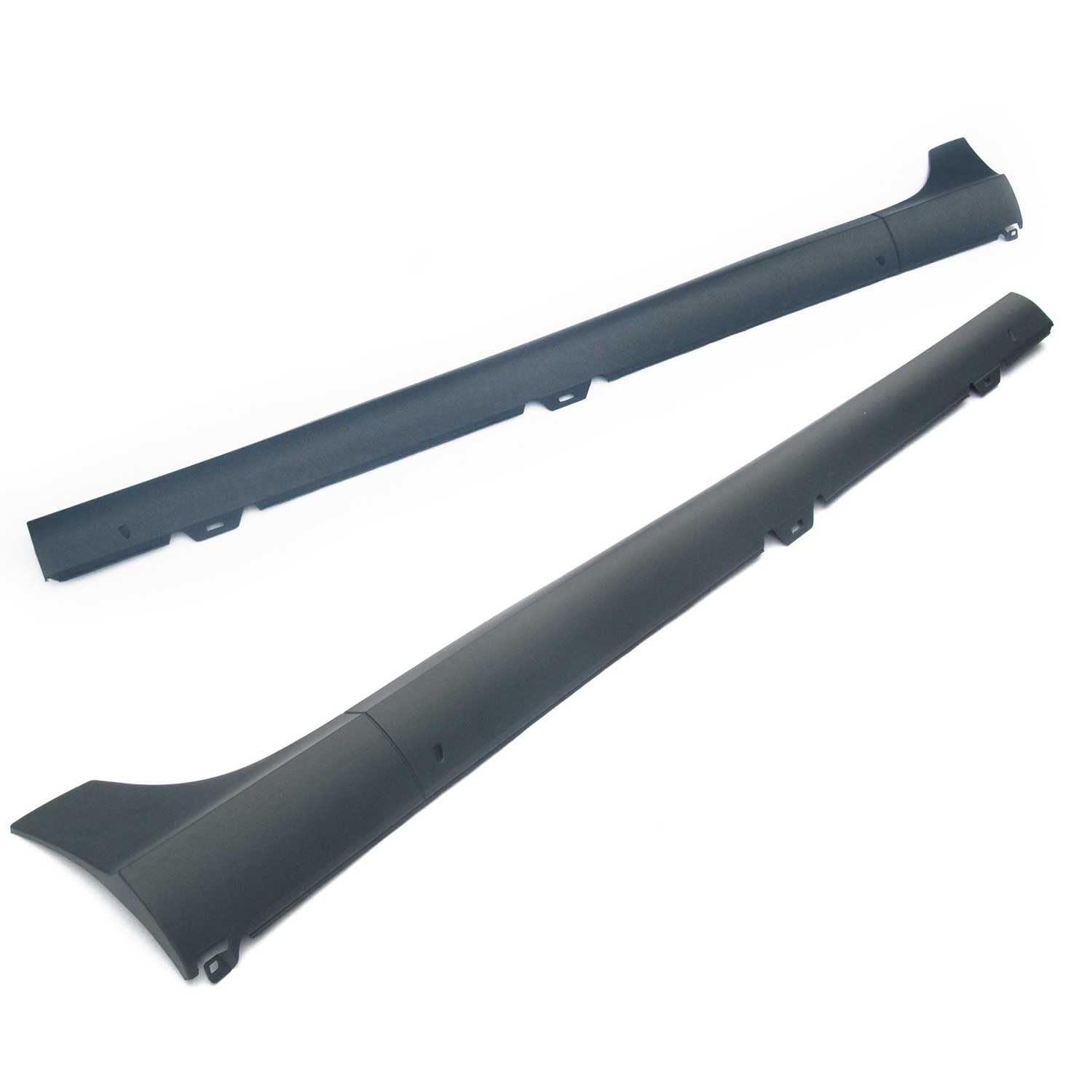 JOM Faldones Laterales Schweller Compatible con VW Golf MK5 4Türer Negro 2tlg