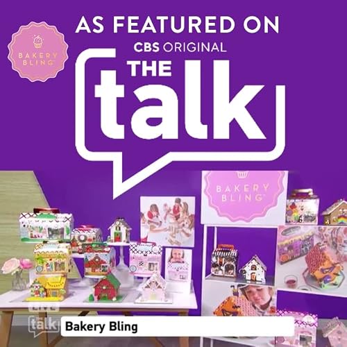 Easter Sugar Cookie House Kit with Quick Build Technology - No Baking Required - Includes Pre-Baked Cookies, Icing, Glittery Sugar and Edible Figurines and Decorations - Nut Free - Made in the USA - Thumbnail 3