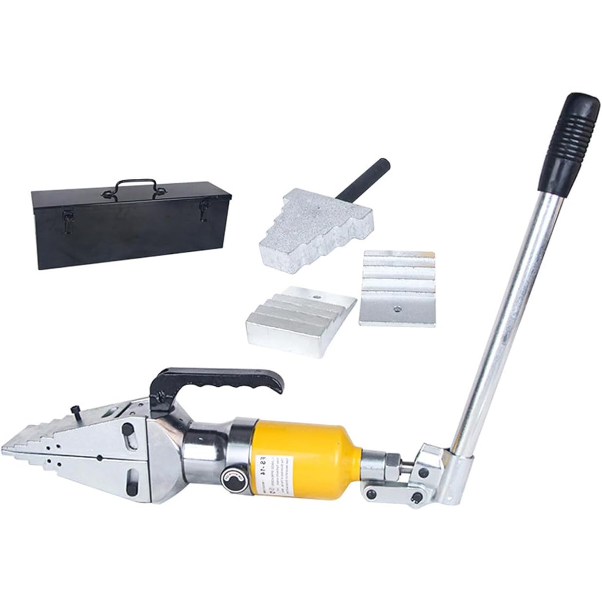 Divaricatore Idraulico,Utensile Divaricatore Idraulico 10T, Pinza Di Tensionamento Manuale in Lega Di Acciaio Con Cuneo Divaricatore,Apertura Massima 81Mm,Per Soccorso in Caso Di Incidenti Stradali