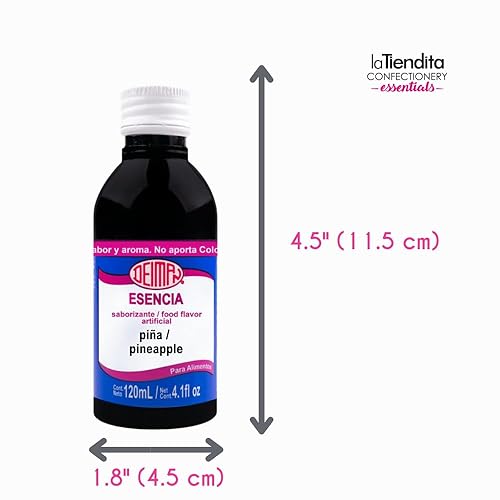 Miniatura 8 de Deiman Aromatizante artificial para alimentos Piña E (4 onzas líquidas)
