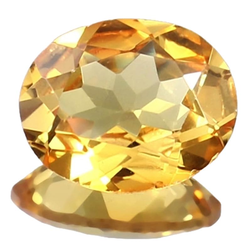 Saphir jaune ovale 11x9mm à offrir pour un pendentif personnalisé