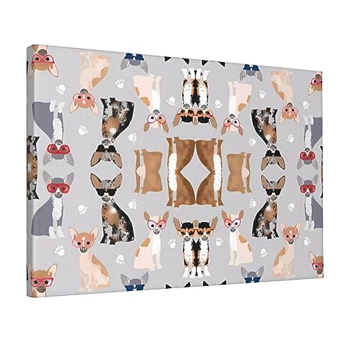 Toile murale moderne pour raviver un mur vide sans cadre encombrant