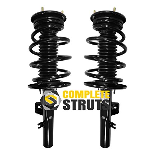 COMPLETESTRUTS - Front Quick Complete Strut Assemblies with Coil Springs Replacement for 2008-2009 Ford Taurus X - Set of 2