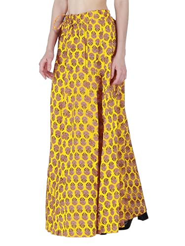 Image of Sttoffa Cotton Printed Women Wear Maxi Long Skirt 40 inch inch Full Length
