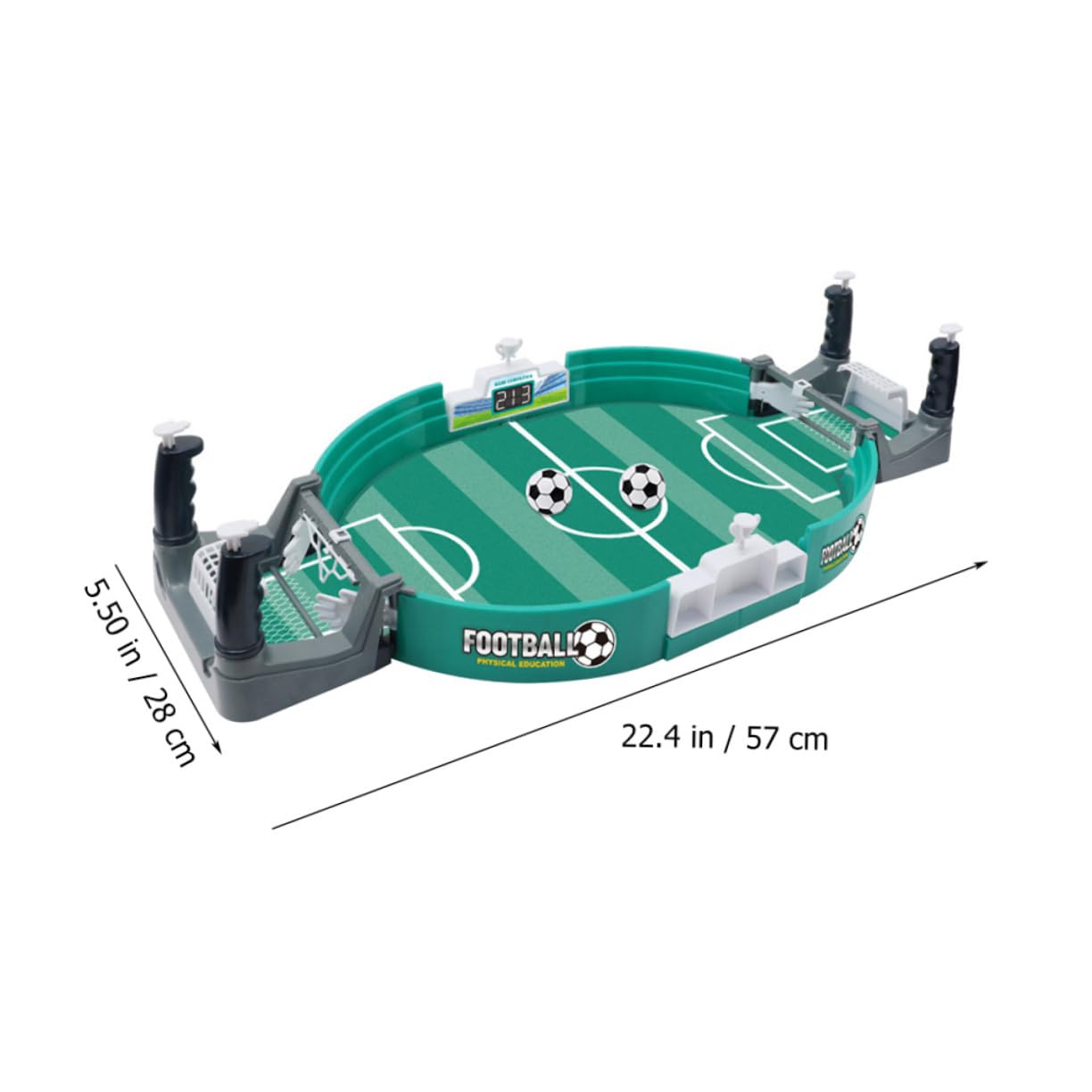 FOYTOKI 1Set Interactive Table Football Game for Household Table Soccer Compact Design for Players Enhances Hand Eye Coordination and Concentration Fun Family Games