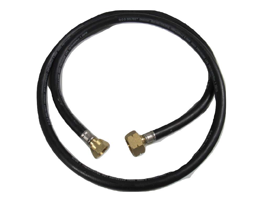 Butane Pigtail Hose (1.5m M20 G8 Gas Calor Changover Pipe Tail Caravan Motorhome Regulator)