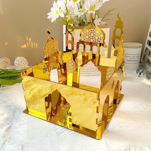 Plateau acrylique Ramadan pour servir vos invités sans risquer de casse - 6