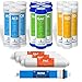 Express Water – 3 Year Reverse Osmosis System Replacement Filter Set – 22 Filters with 50 GPD RO Membrane, Carbon (GAC, ACB, PAC) Filters, Sediment (SED) Filters – 10 inch Size Water Filters