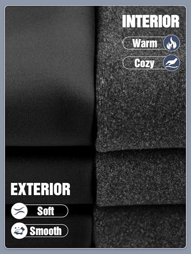 Resinta Girl Active Fleece Lined Leggings Winter Warm High Waisted Yoga Pants Kids Athletic Thermal Tights4