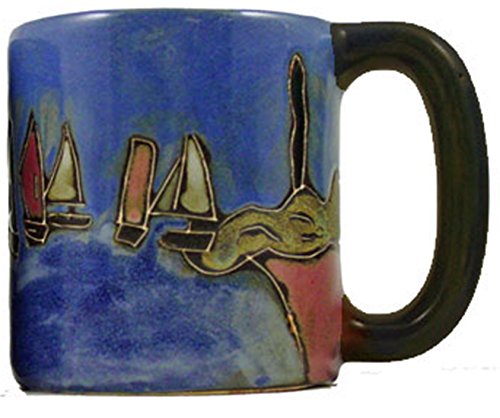 Mug - Sail Boats - 16 oz miniatura 1