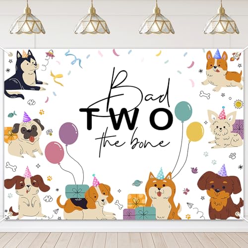 Mocsicka Bad Two The Bone Banner 8x6ft miniatura 1